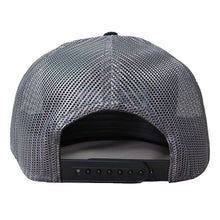 Load image into Gallery viewer, Trucker 5-Panel Cap - Black | Charcoal
